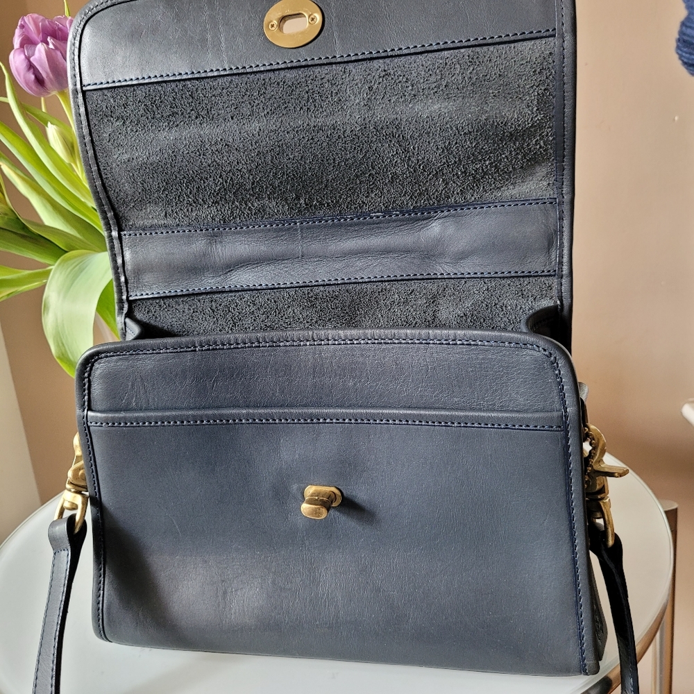 Leather Convertible Top Handle Crossbody Bag - Picture 10 of 15